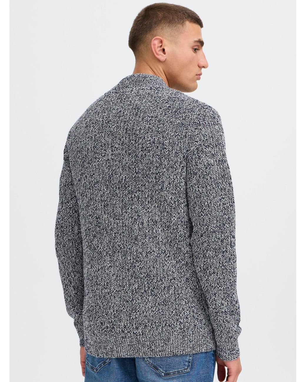 Solid Strickjacke Ricard in Gray für Herren