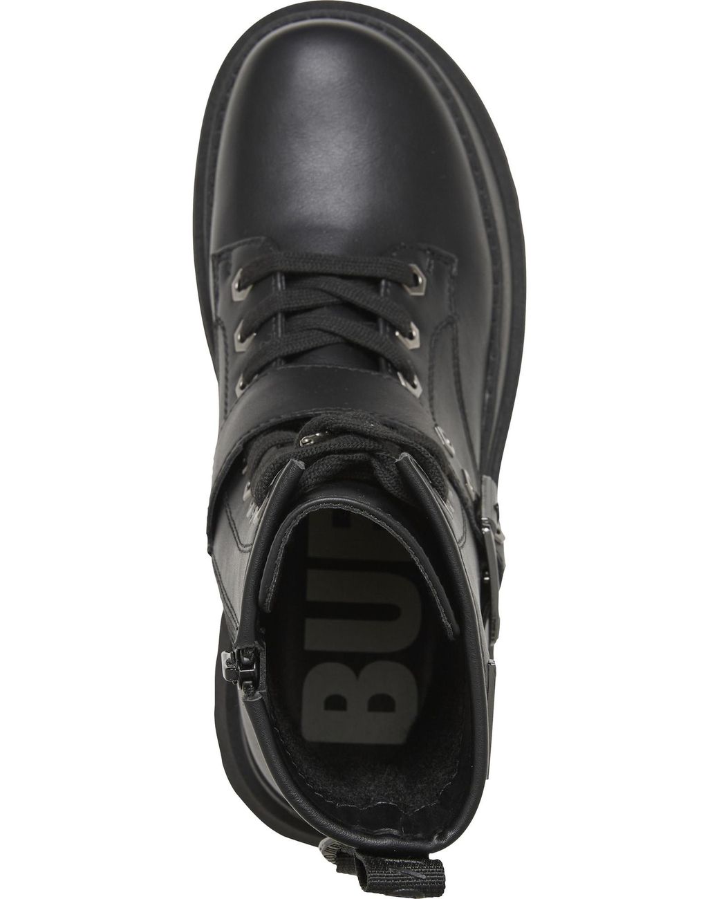 Buffalo Black Schnürstiefelette Pluto