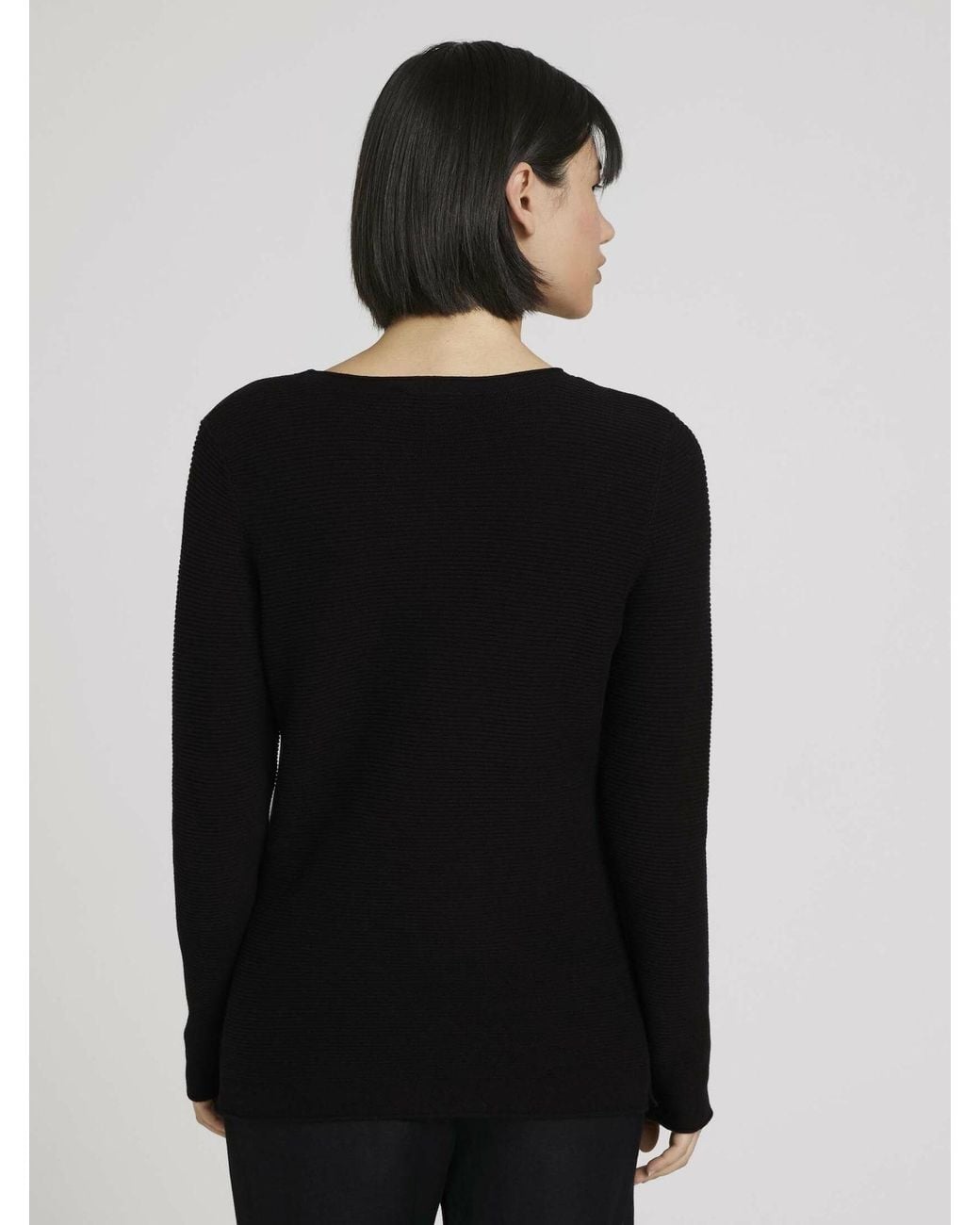 Tom Tailor Black Pullover