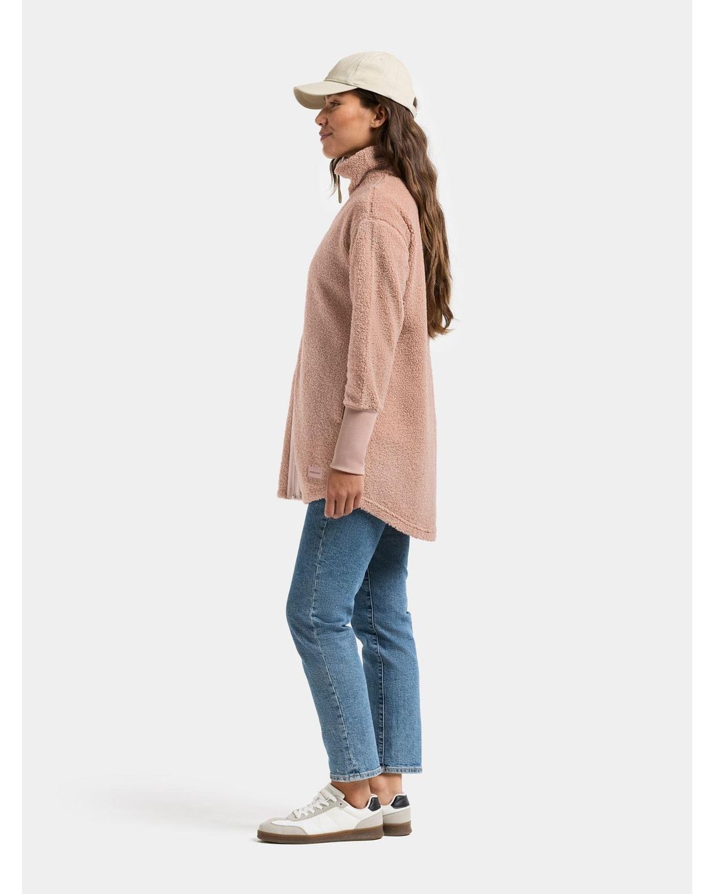 Didriksons Pink Fleecejacke Tola