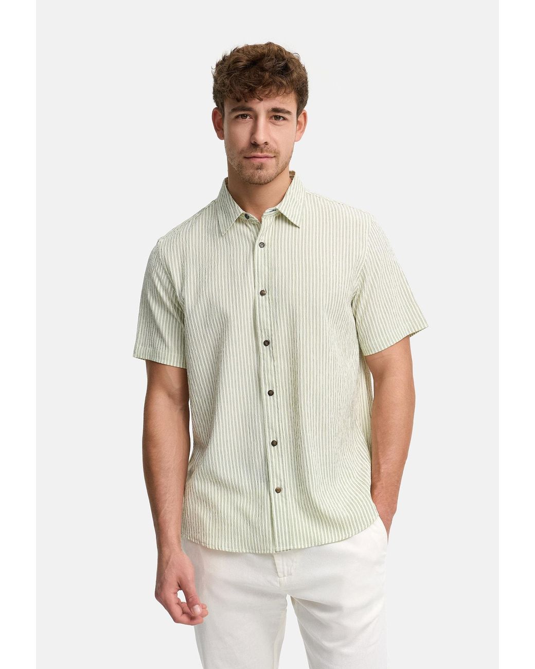 INDICODE Hemd Bimler in White für Herren