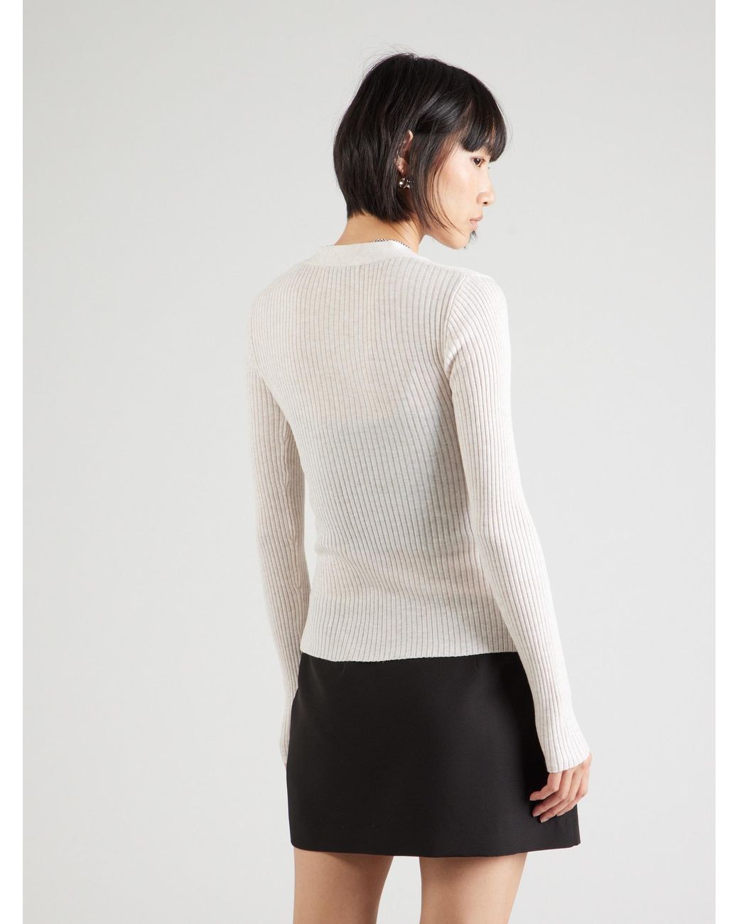 /about You White Pullover Ina