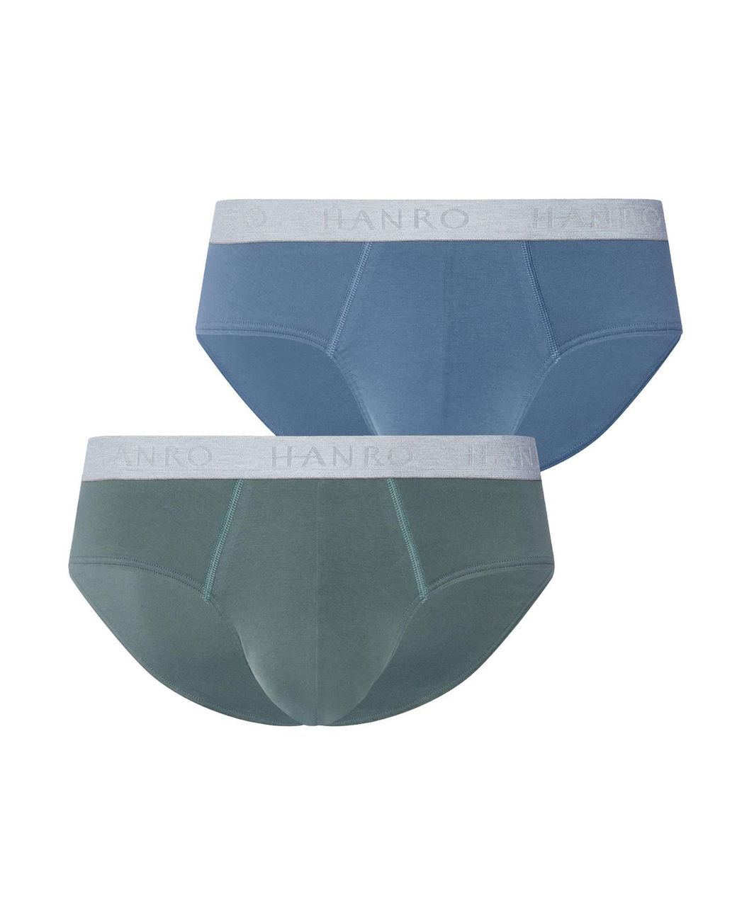 Hanro Slip Essentials in Blue für Herren