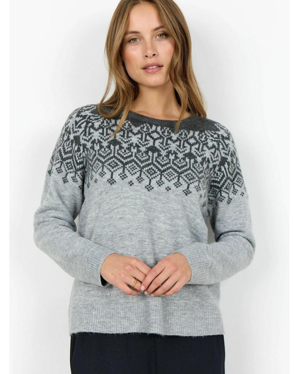 Soya Concept Gray Pullover