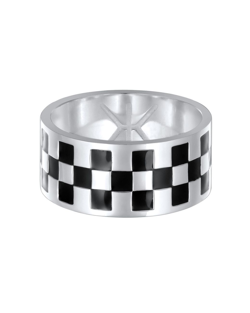 Kuzzoi Ring in Metallic für Herren
