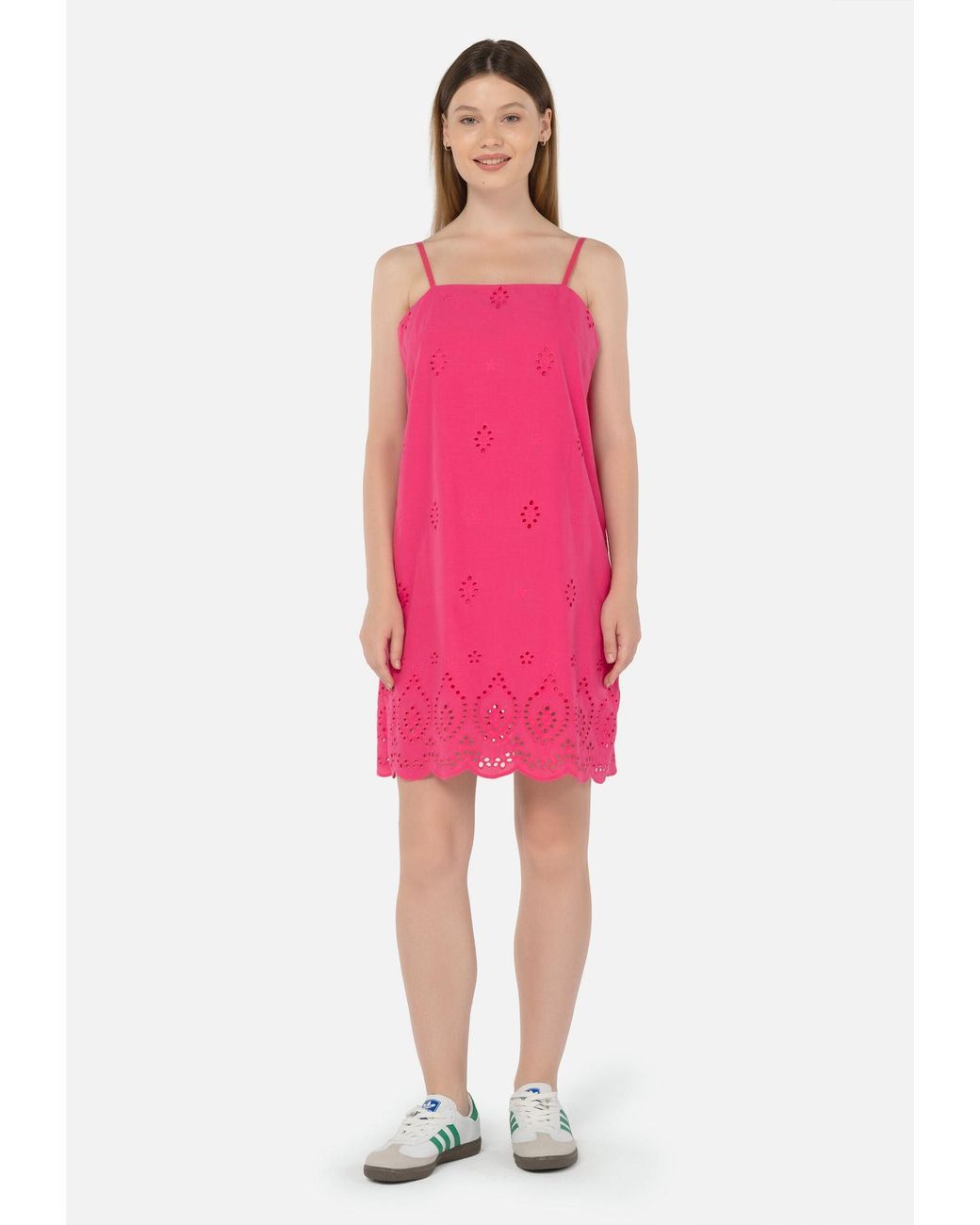 FRESHLIONS Pink Sommerkleid Ella