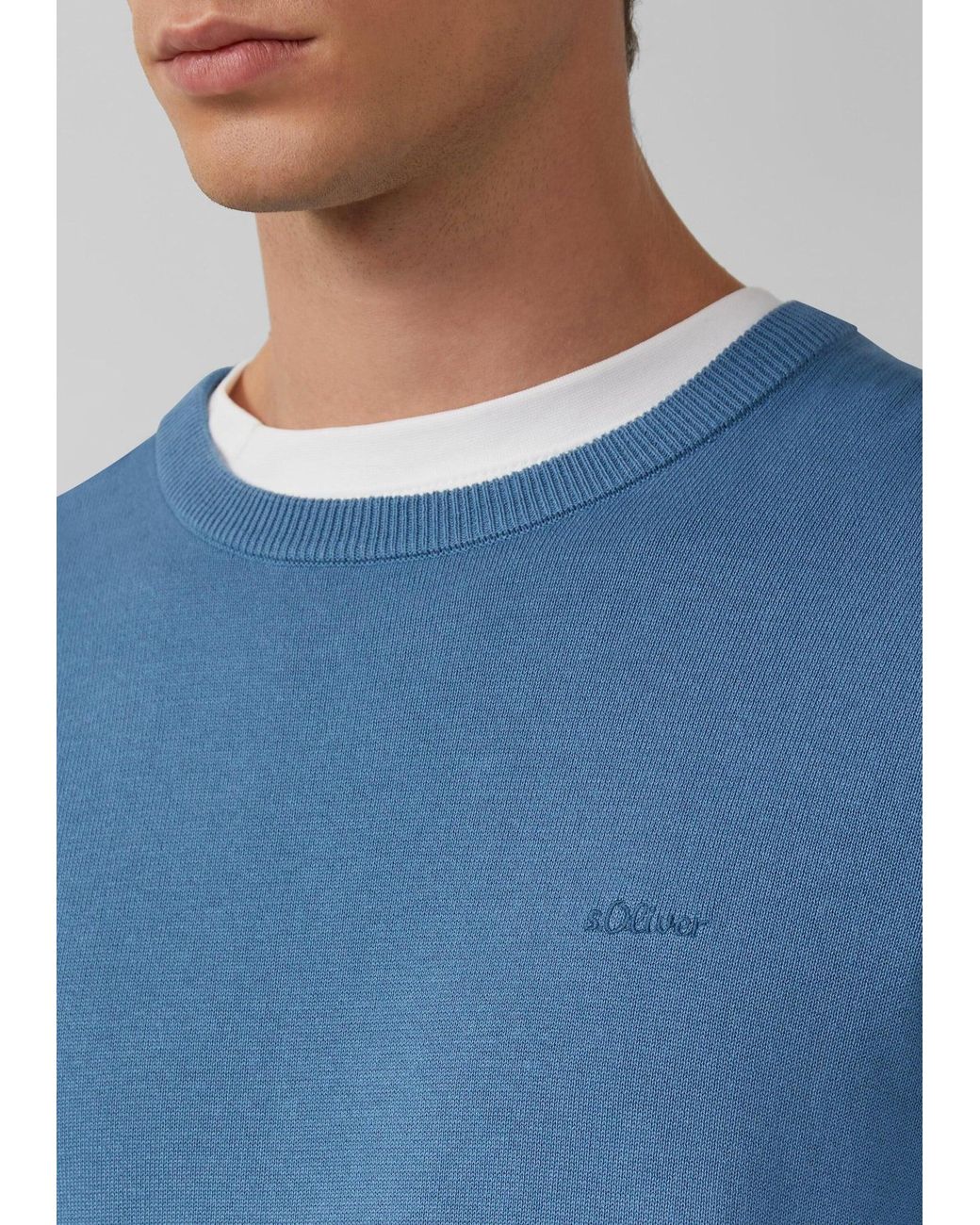 S.oliver Pullover in Blue für Herren