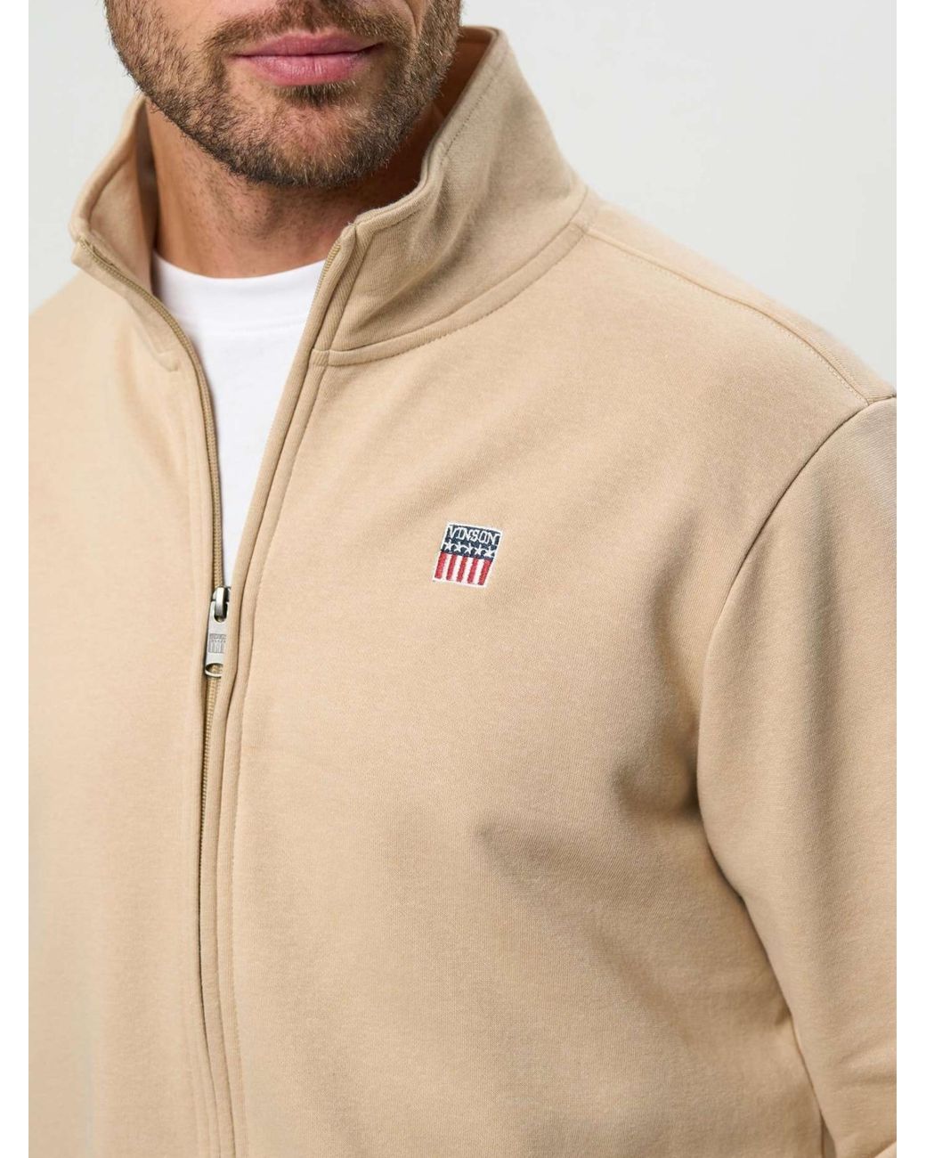 VINSON Pullover Vmsully in Natural für Herren