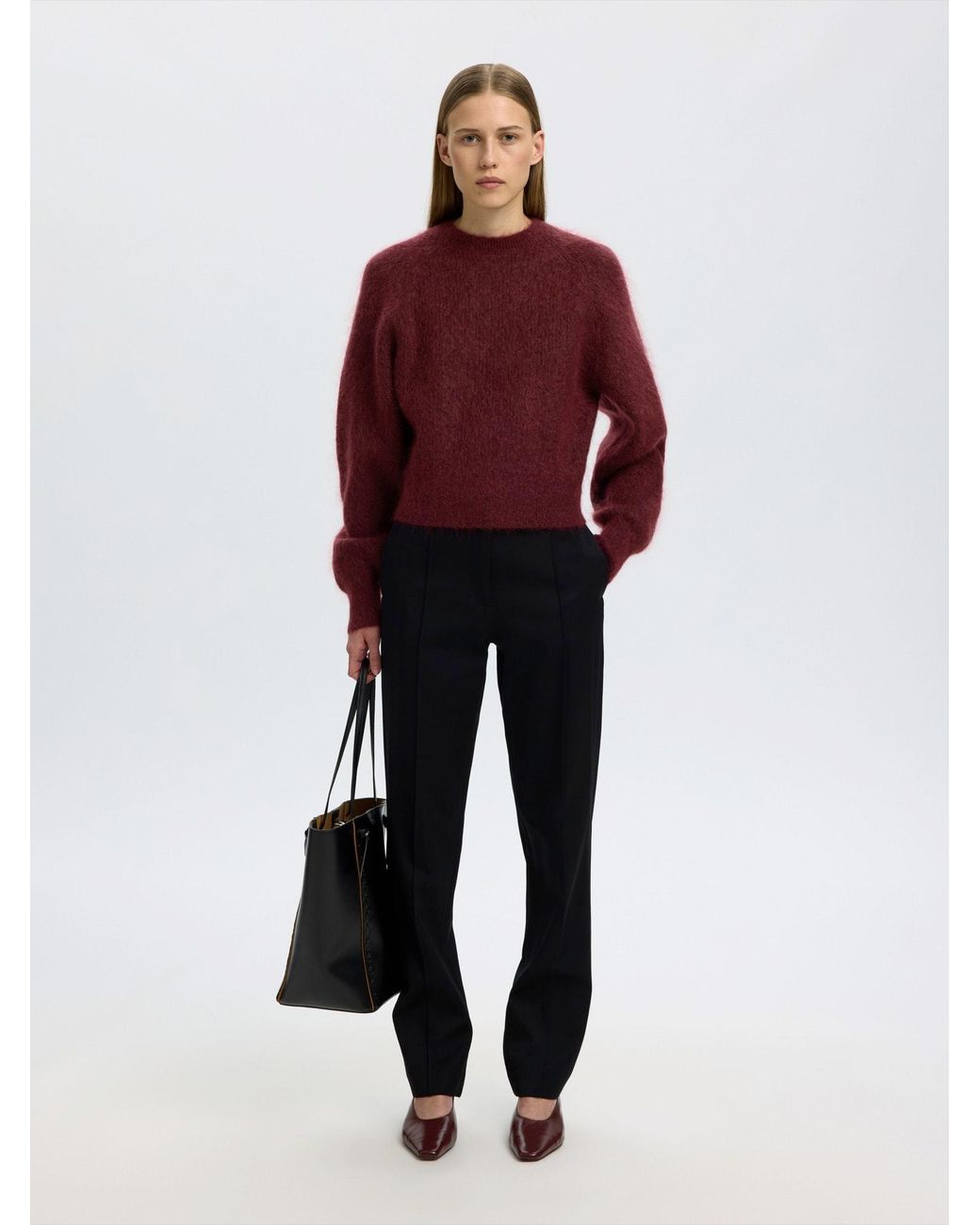 SELECTED Red Pullover