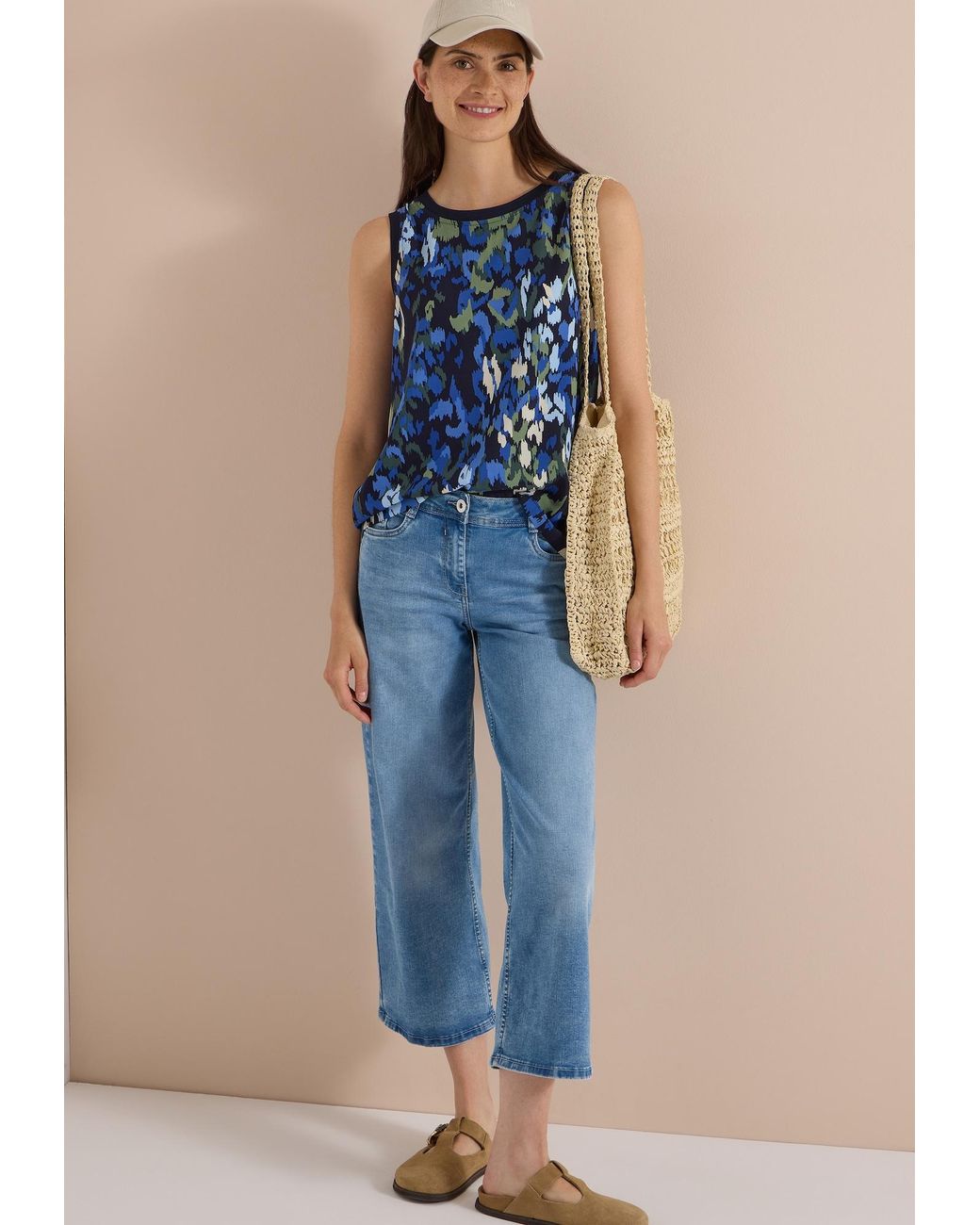 Cecil Blue Bluse