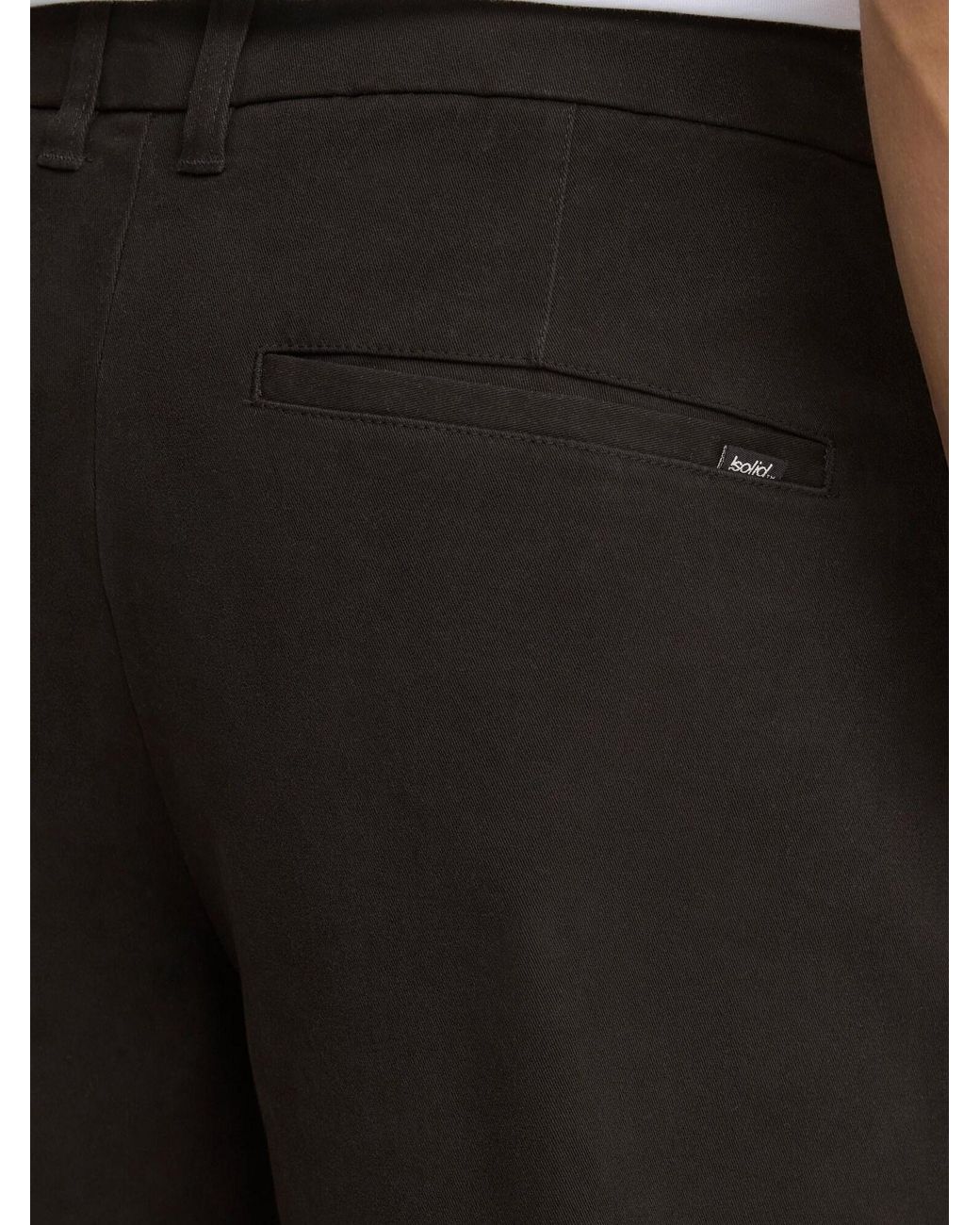 Solid Hose Sdtate Liam in Black für Herren