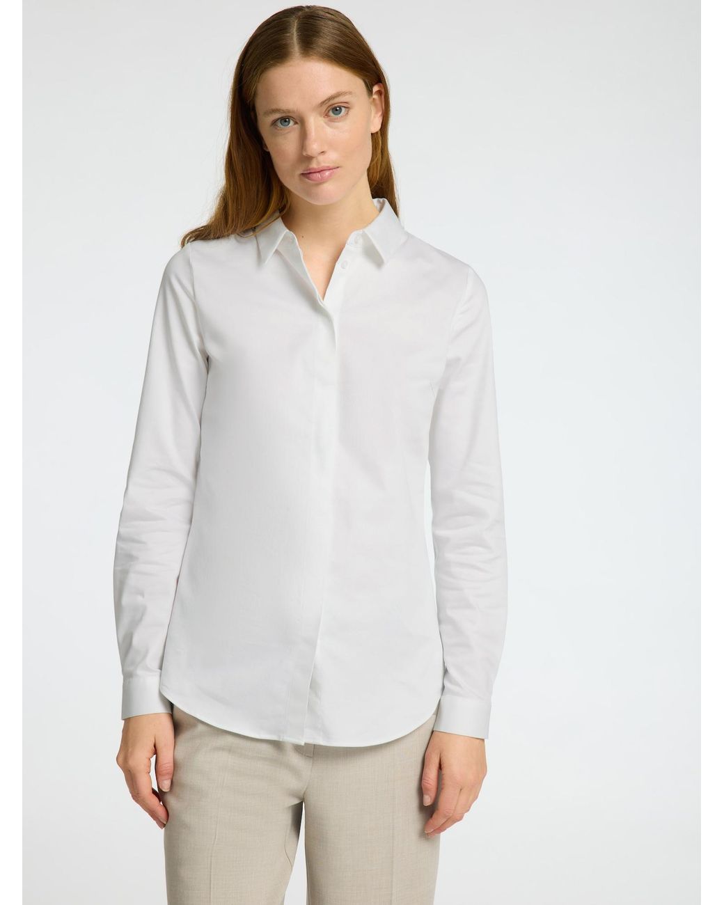 SELECTED White Bluse Slfromie