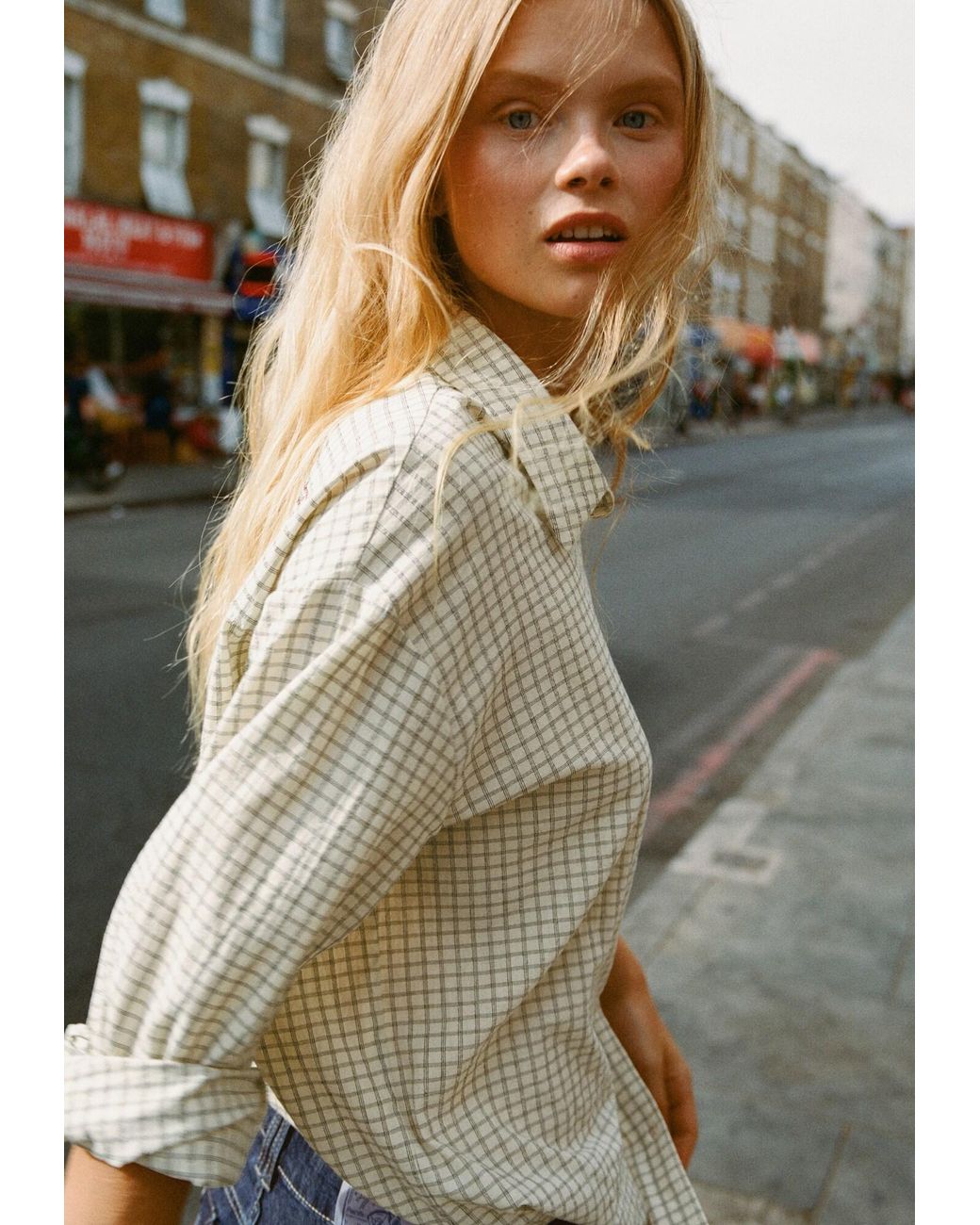 Pull&Bear White Bluse