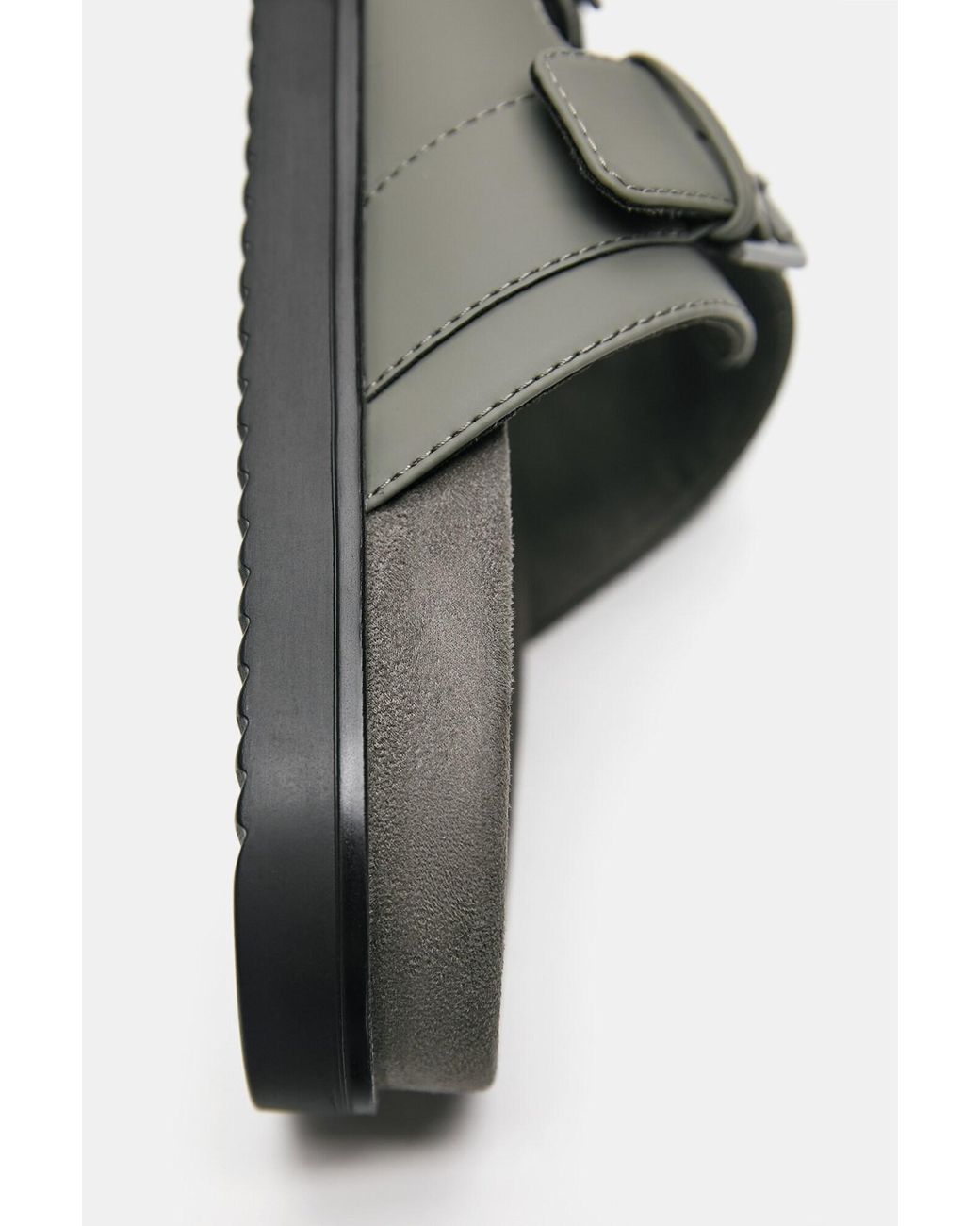 Pull&Bear Pantolette in Gray für Herren