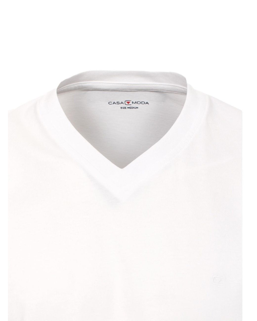 CASA MODA Shirt Basic in White für Herren