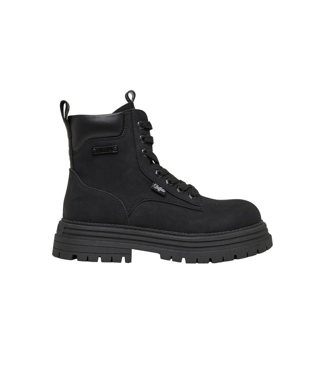 Buffalo Black Schnürstiefelette Lennox