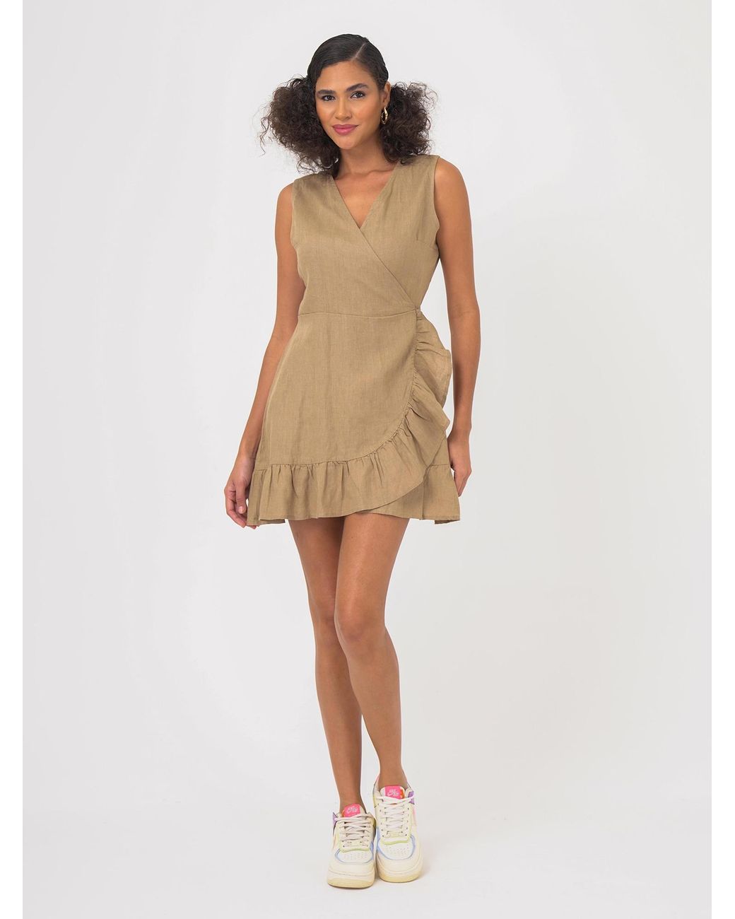 FRESHLIONS Natural Kleid Mailinda