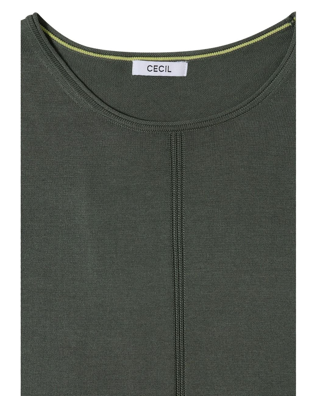 Cecil Green Basic Pullover Mit Rundhals