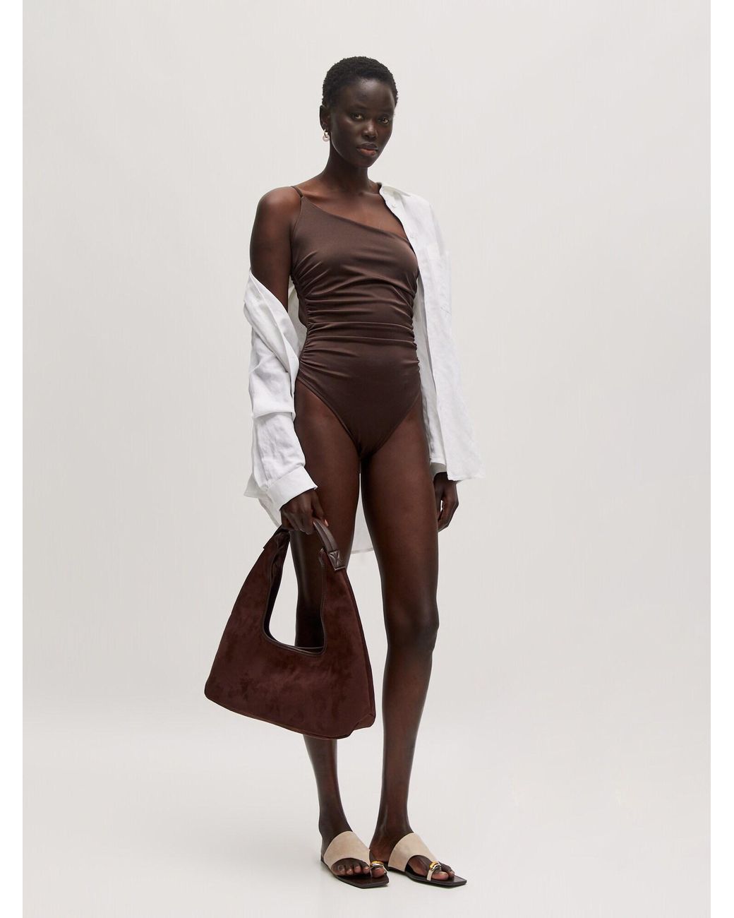 EDITED Brown Badeanzug Xienna