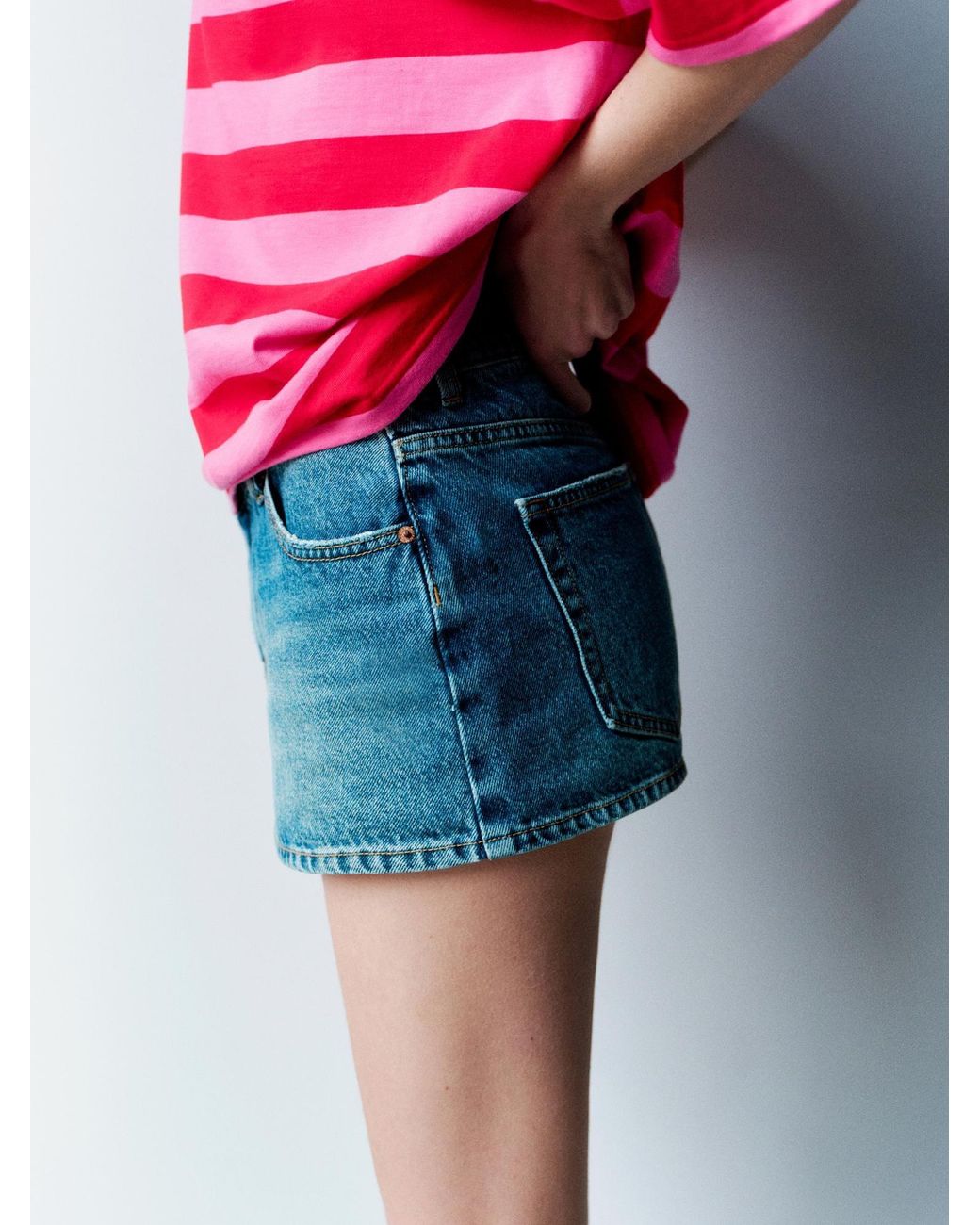 Pull&Bear Blue Rock