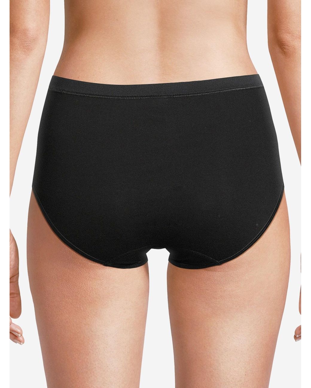 Conta Black Slip Feinripp
