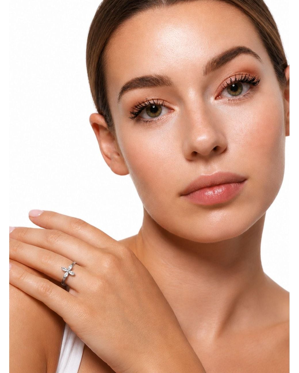 Heideman White Ring Serena