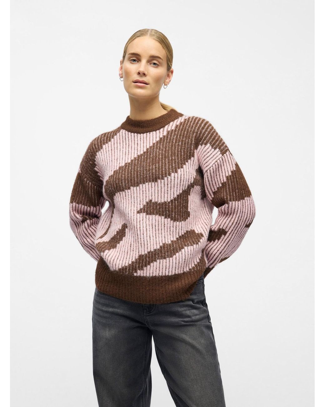 Object Pink Pullover Objleylo