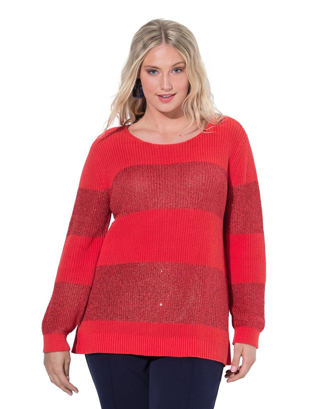 Ulla Popken Red Pullover