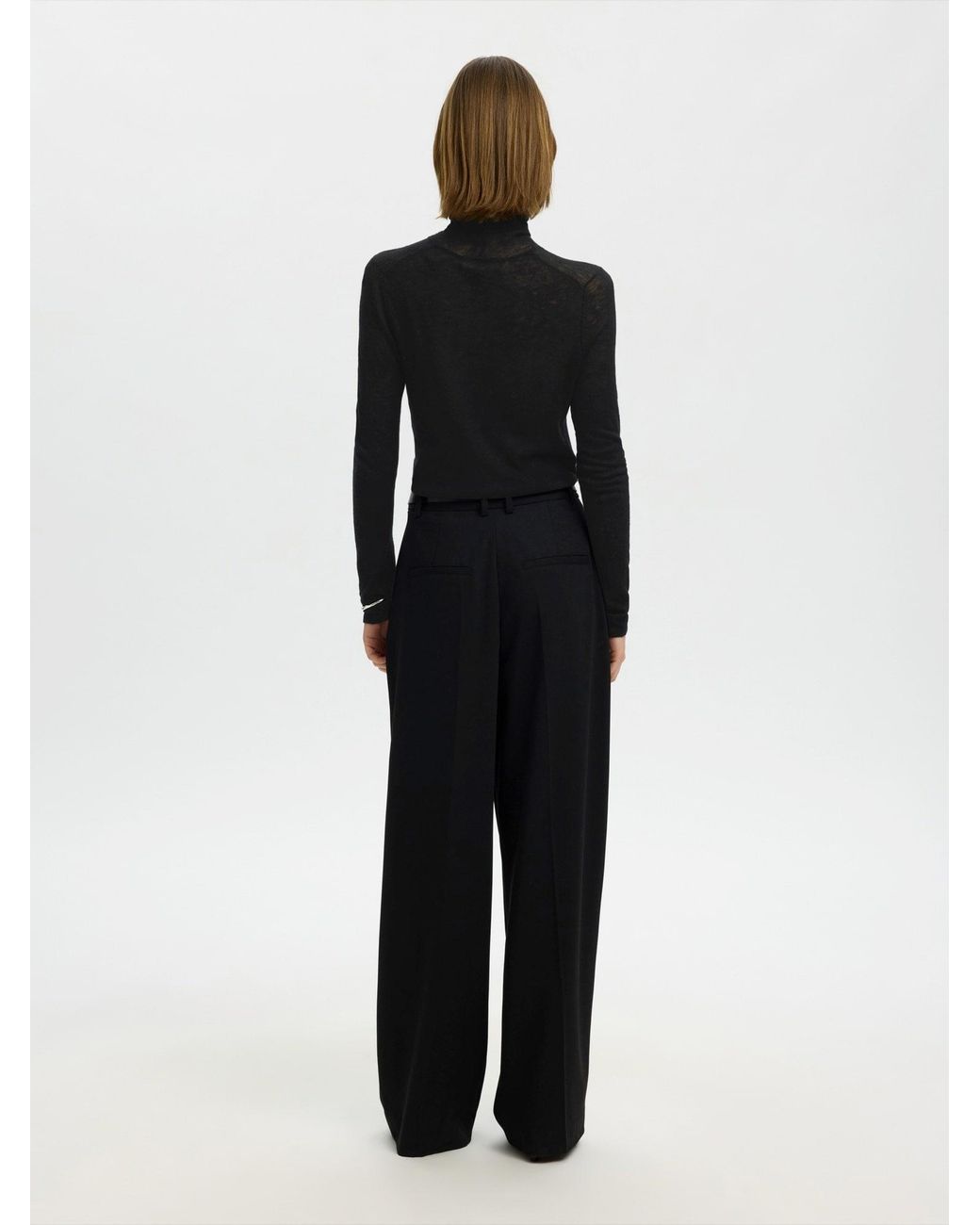 SELECTED Black Pullover Vendy