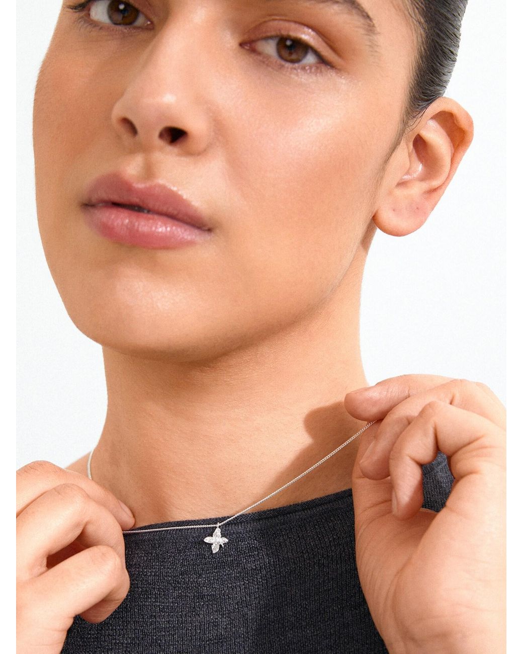Pilgrim White Kette Trace