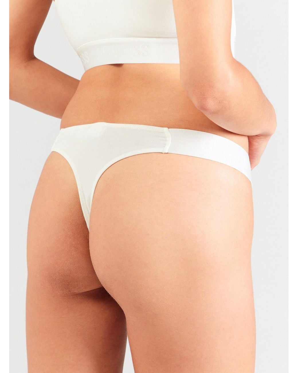 Guess White String Marika
