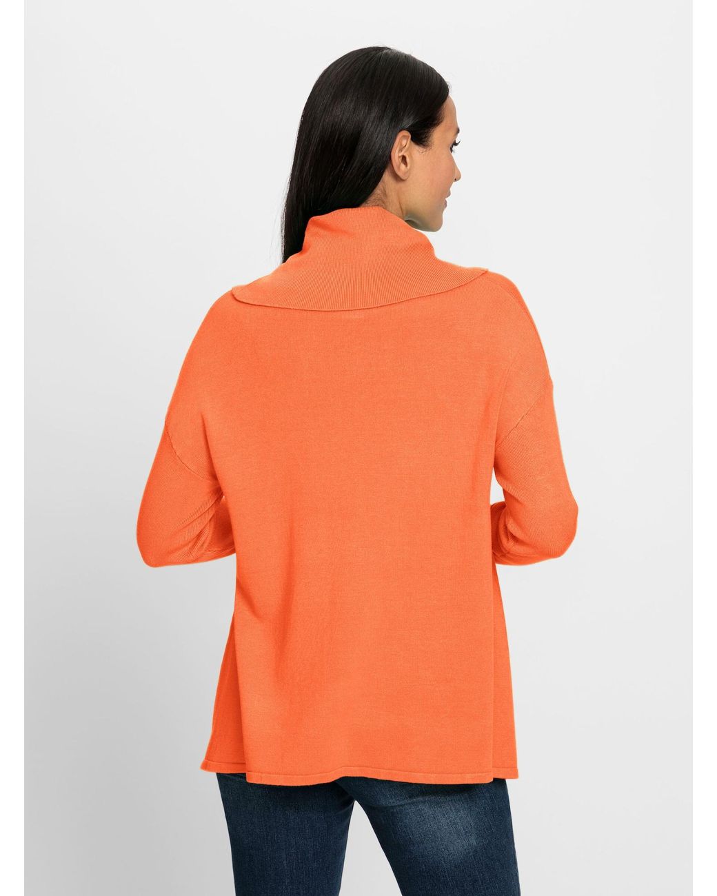 heine Orange Pullover
