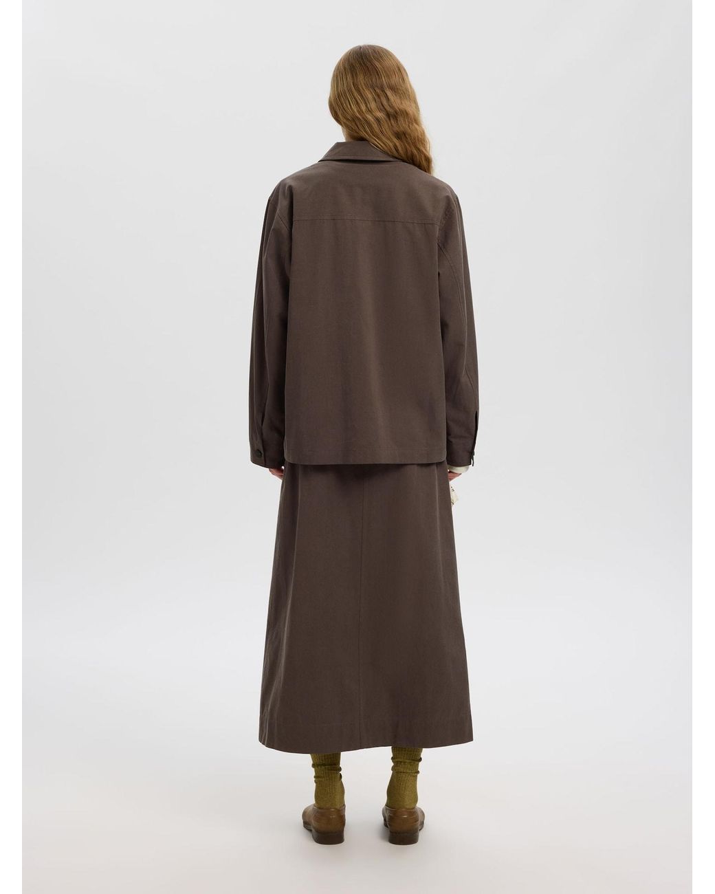 SELECTED Brown Bluse