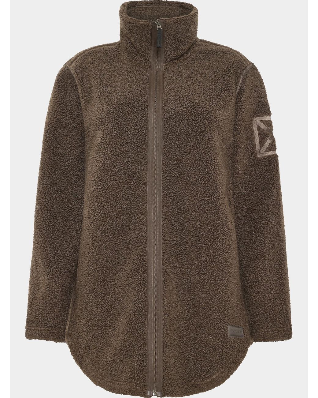 Didriksons Brown Fleecejacke Umi