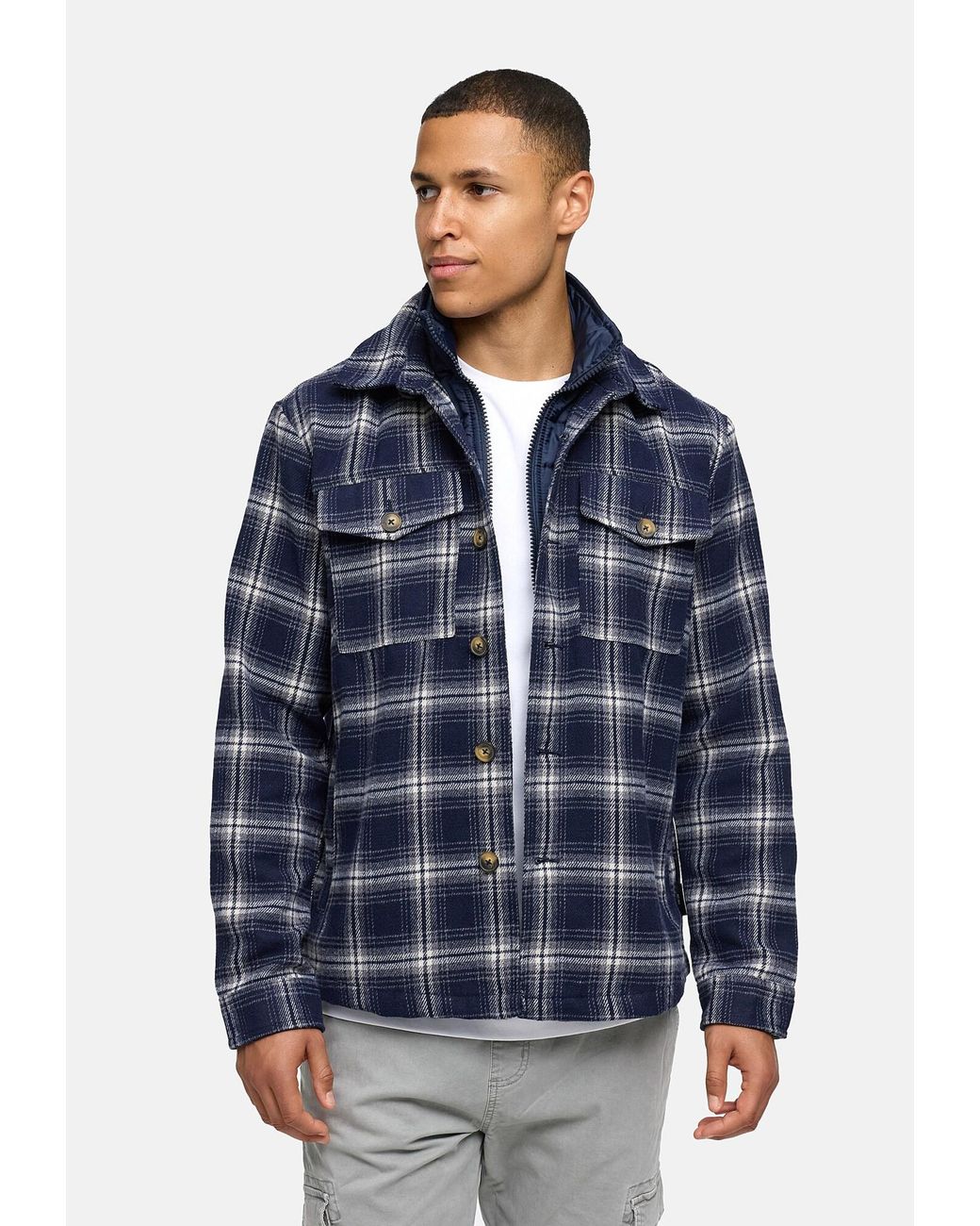 INDICODE Übergangsjacke in Blue für Herren