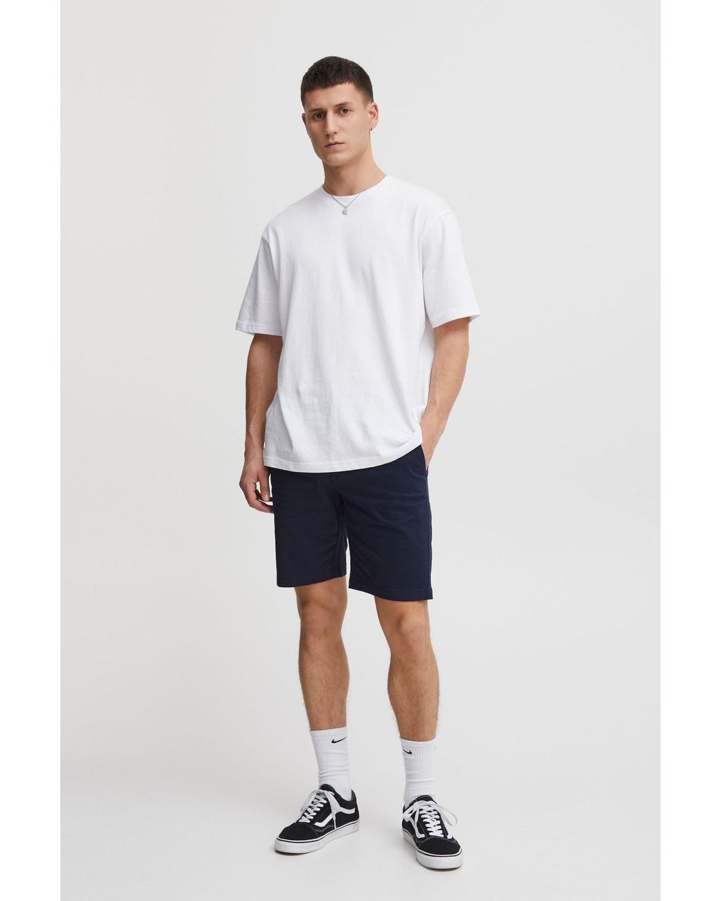 Solid Chinohose Erico in Blue für Herren