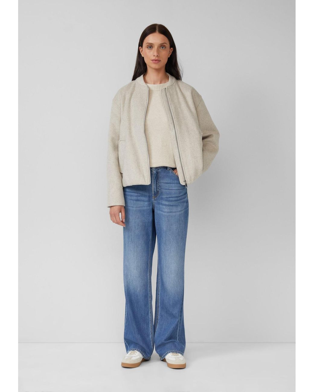 S.oliver White Oliver Pullover