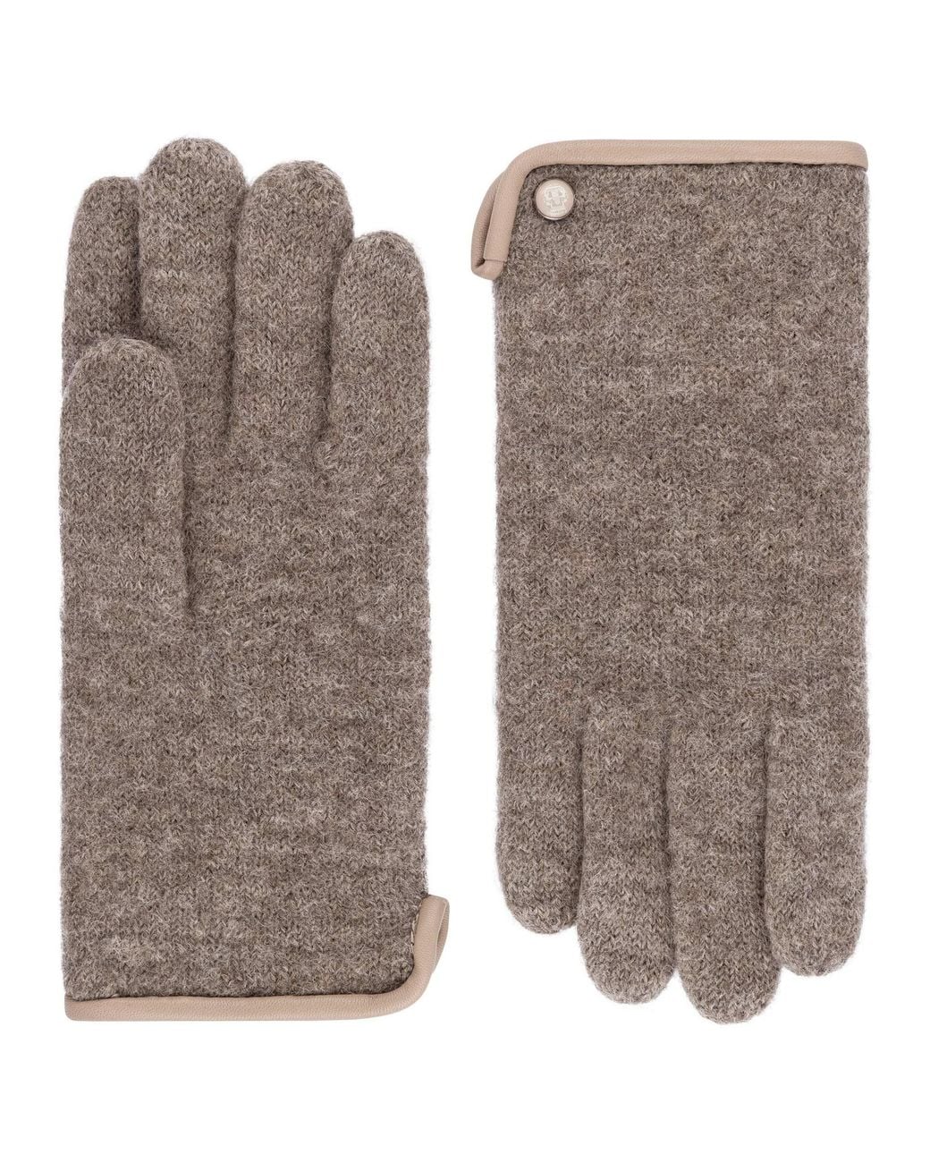 Roeckl Brown Fingerhandschuhe