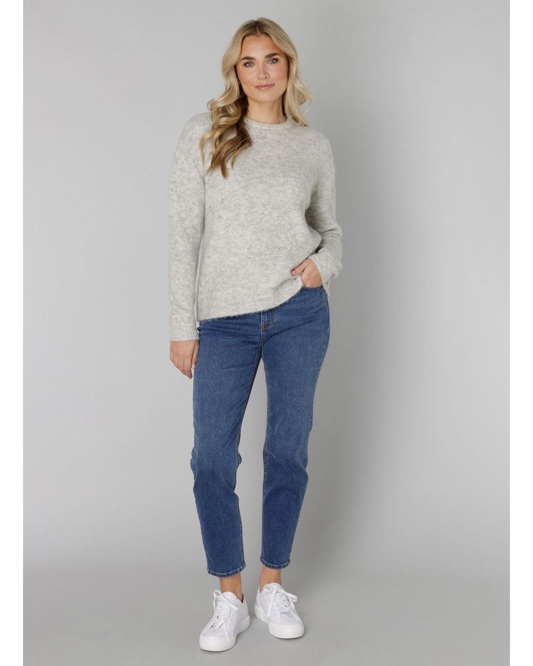 Base London White Pullover