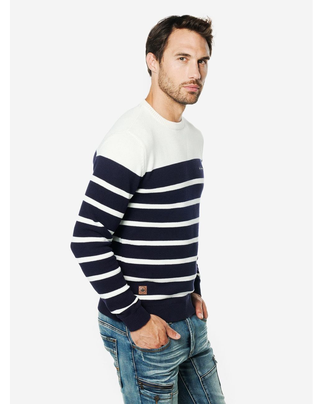 Koröshi Blue Pullover