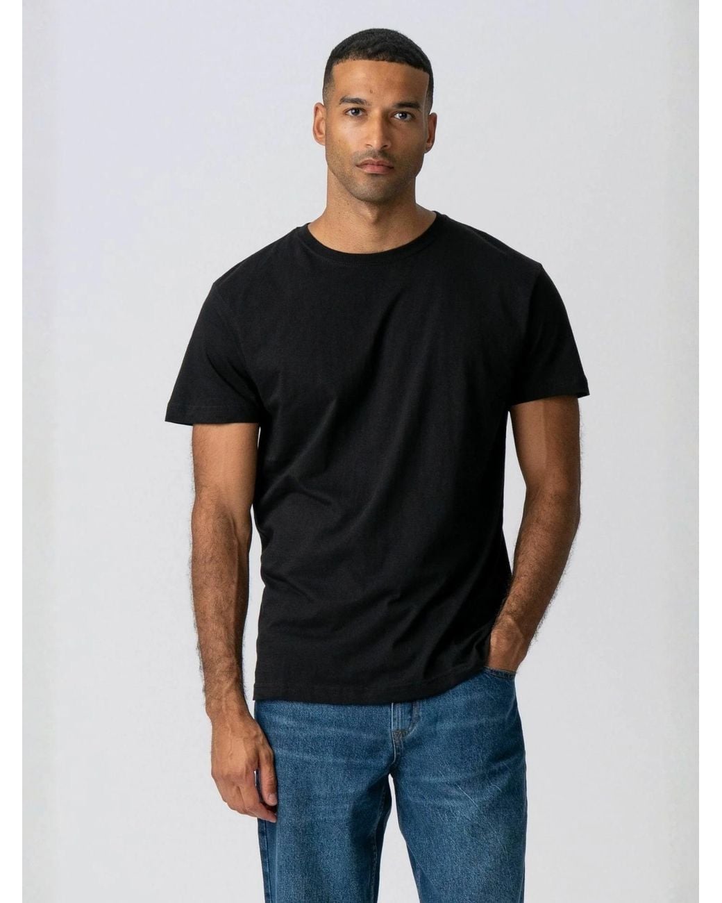 TeeShoppen T-Shirt Basic in White für Herren