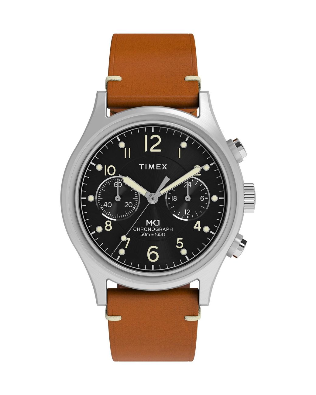 Timex Black Analoguhr Mk1