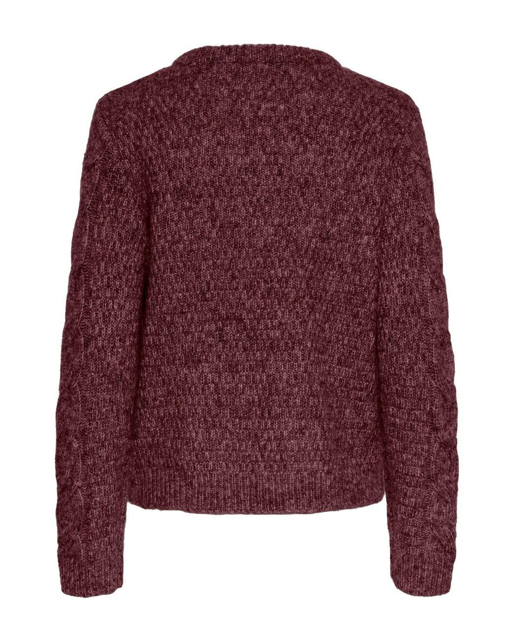 Pieces Purple Pullover Pcnina