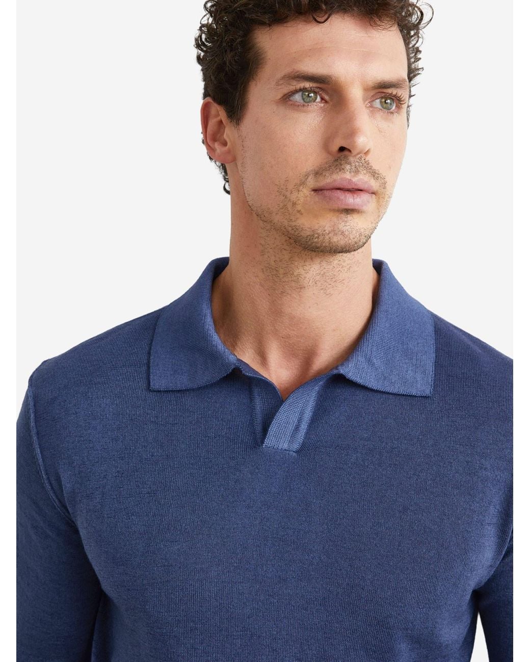 Il Lanificio Pullover in Blue für Herren