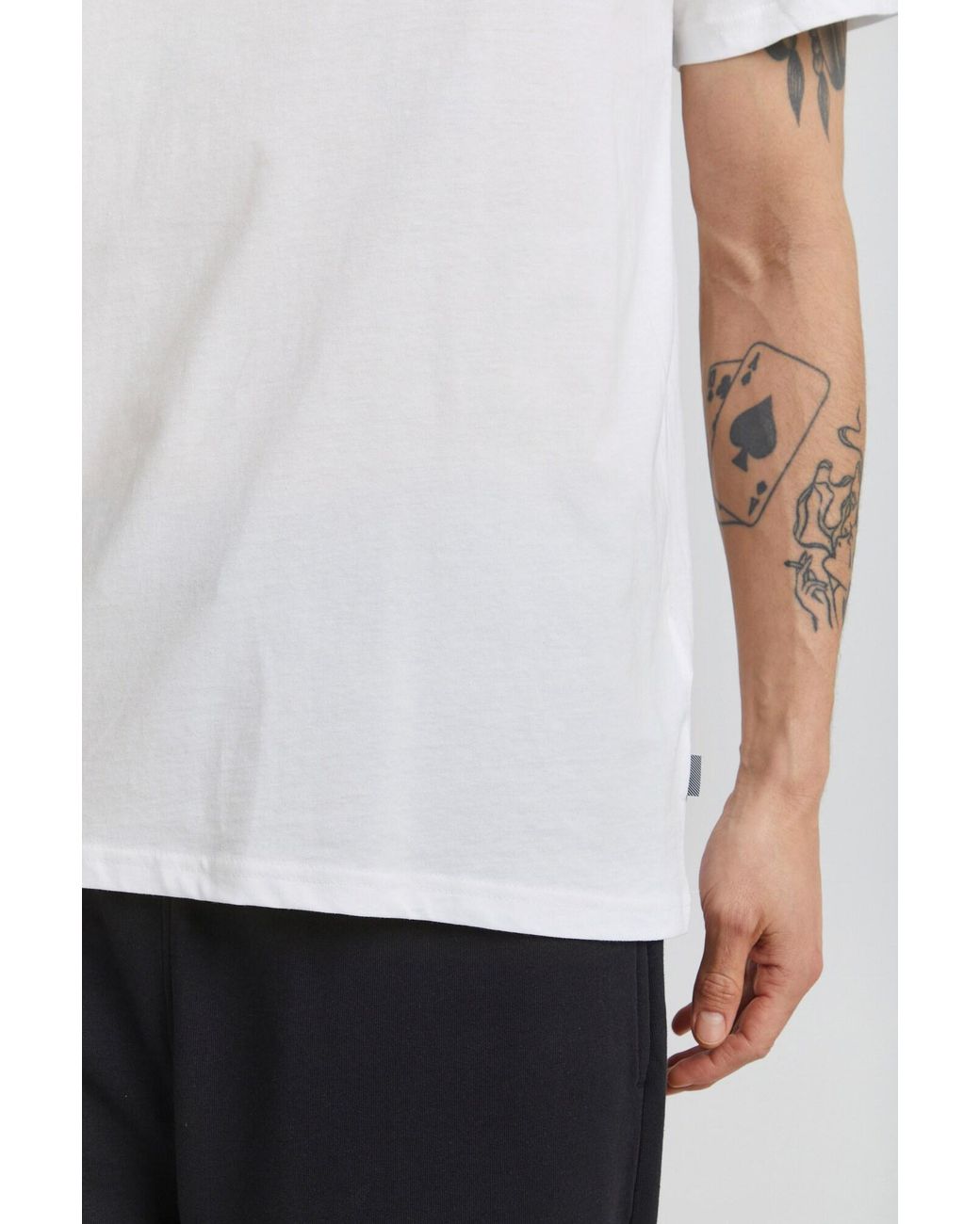 Solid Shirt Bryce in White für Herren