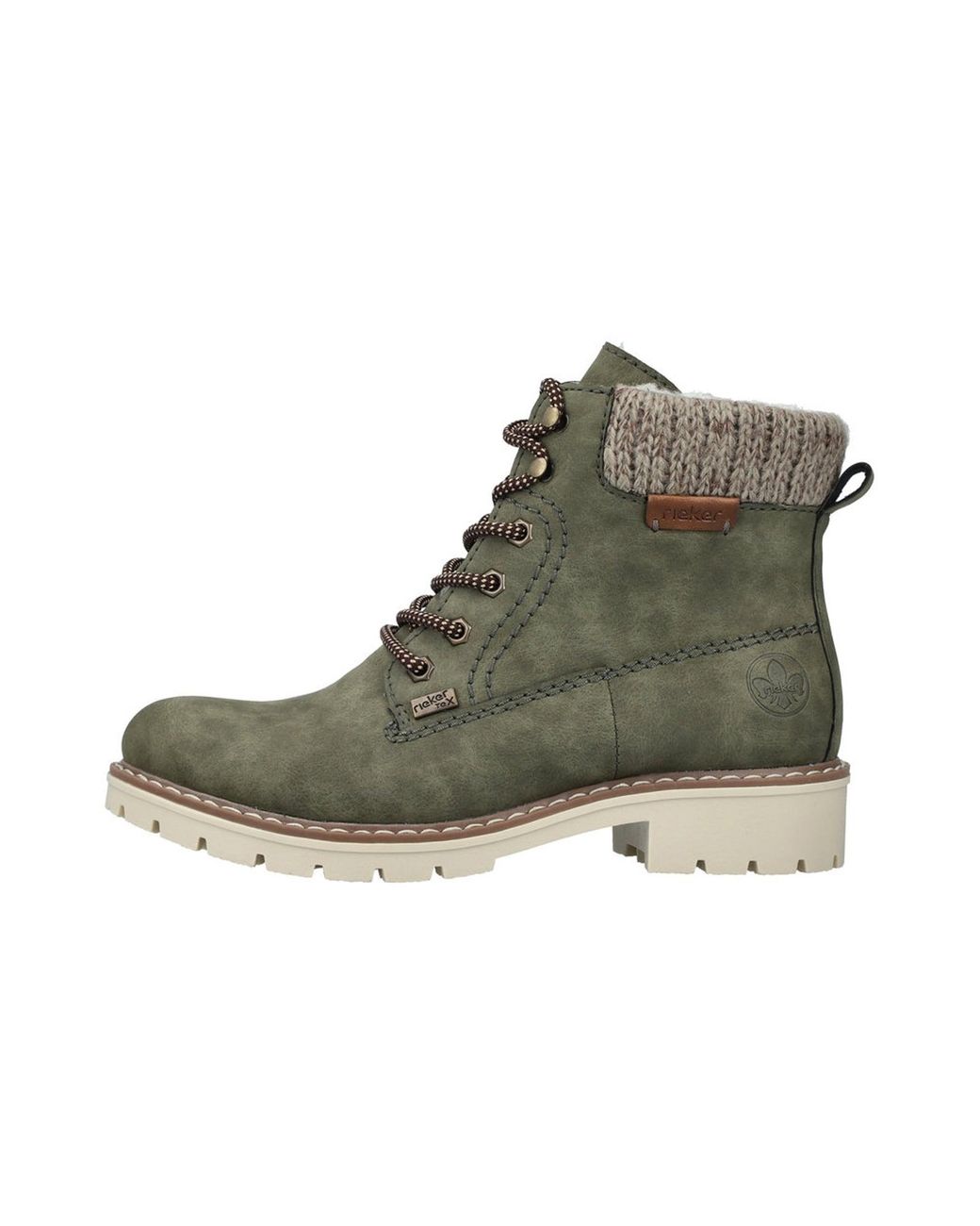 Rieker Green Schnürstiefelette