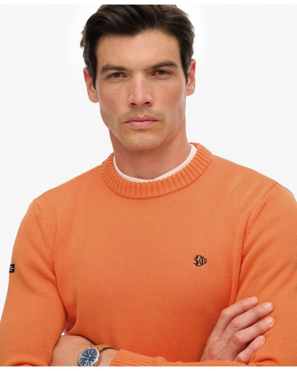 Superdry & Co Pullover in Orange für Herren