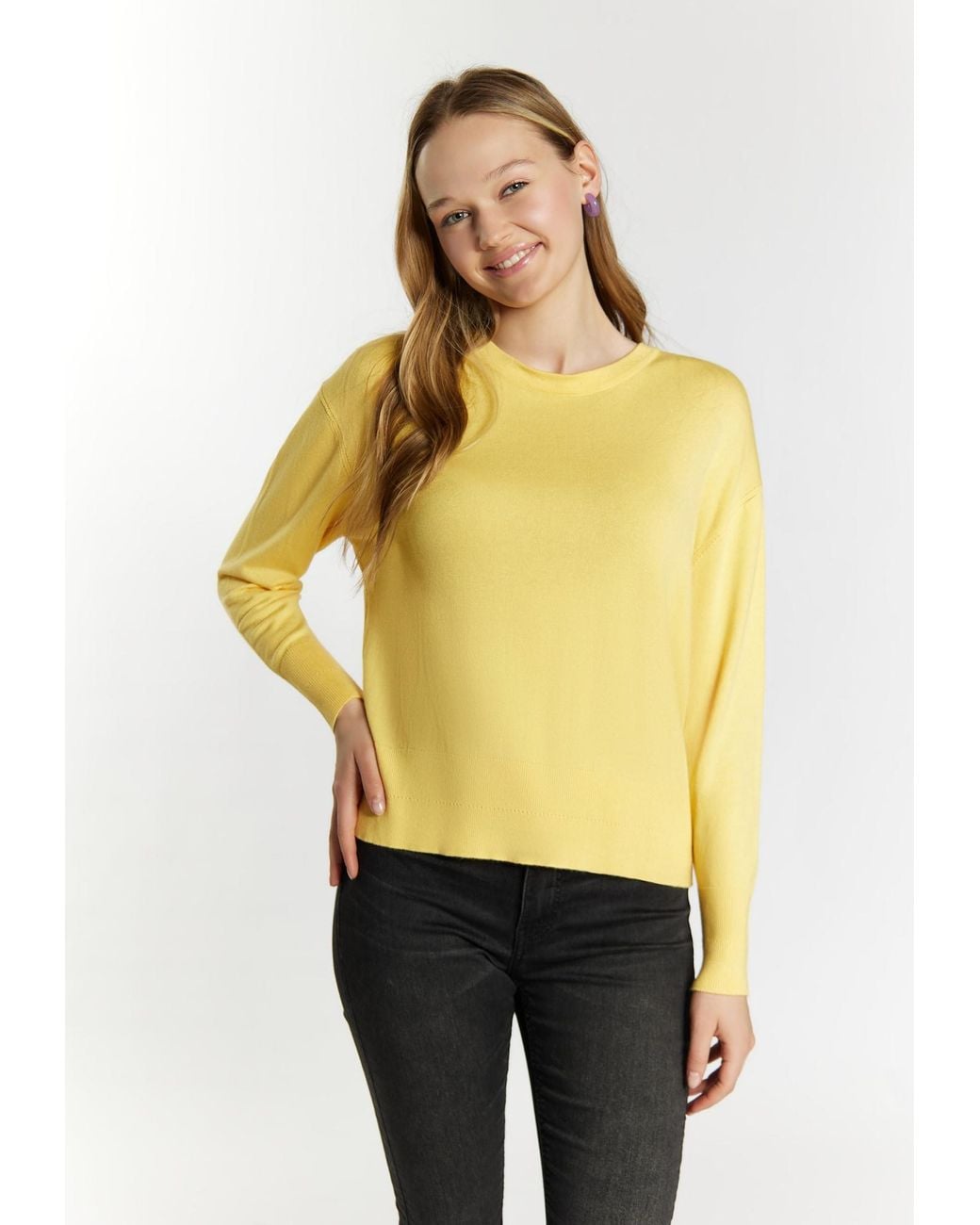 myMo Yellow Pullover Keepsudry