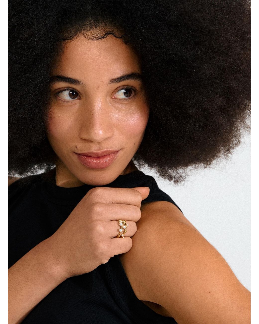 Pilgrim Metallic Ring Hadley