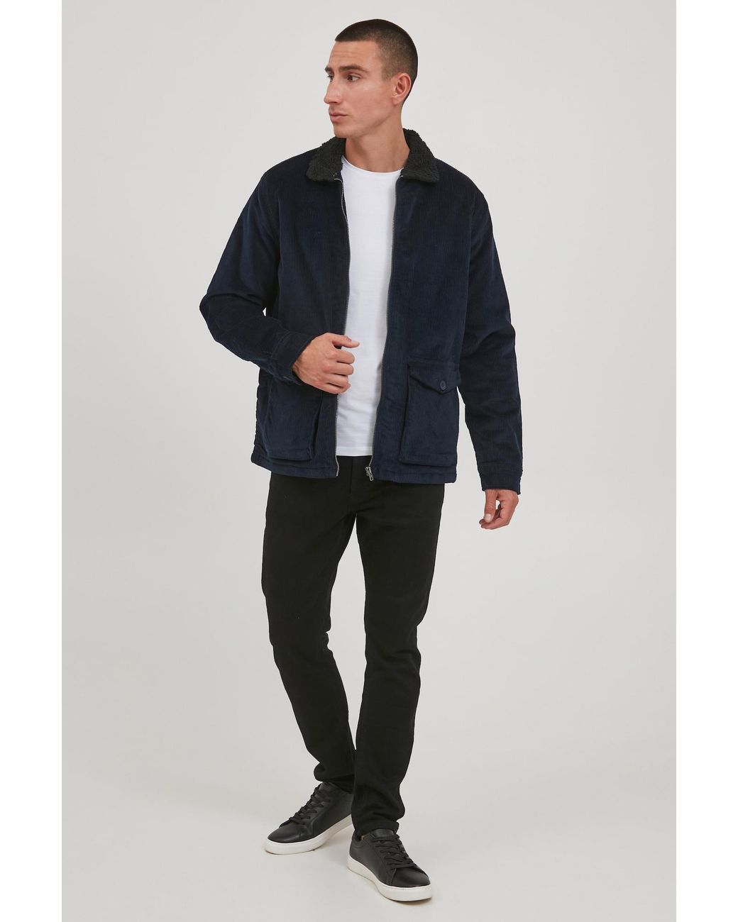 Solid Jacke Vane in Blue für Herren